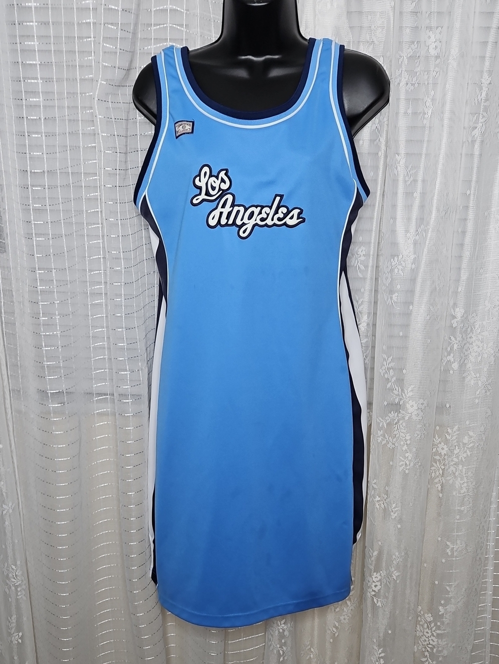 Vintage Y2K Los Angeles Lakers Hardwood Classics Jersey Dress SzXL